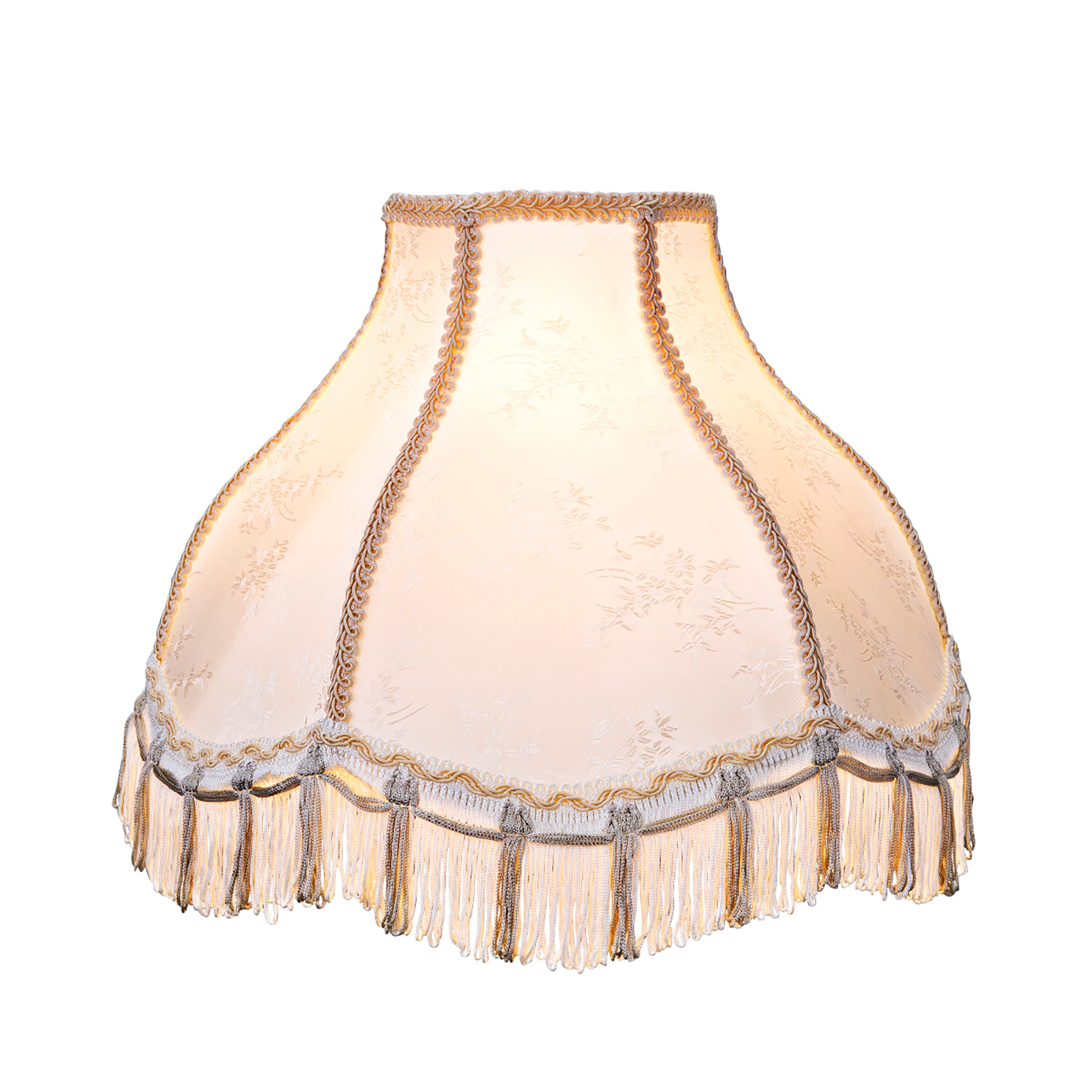30331 Transitional Scallop Bell Shape Spider Construction Lamp