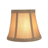 # 30391-X  Bell Shape ClipOn Lamp Shade , Beige,  4"x6"x5"
