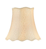 # 30501 Transitional Bell Shape Spider Construction Lamp Shade in Beige, 16" wide (10" x 16" x 15")