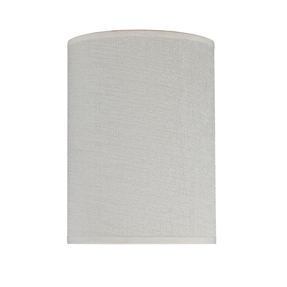 # 31005  Transitional Hardback Drum (Cylinder) Shape Spider Construction Lamp Shade in Off White, 8
