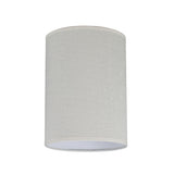 # 31005  Transitional Hardback Drum (Cylinder) Shape Spider Construction Lamp Shade in Off White, 8" wide (8" x 8" x 11")