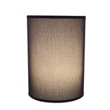 # 31010 Transitional Hardback Empire Shape Spider Construction Lamp Shade in Black Rayon Fabric, 8" wide (8" x 8" x 11")