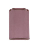 # 31020 Transitional Hardback Drum (Cylinder) Shape Spider Construction Lamp Shade, Reddish Purple, 8" wide (8" x 8" x 11")
