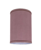 # 31020 Transitional Hardback Drum (Cylinder) Shape Spider Construction Lamp Shade, Reddish Purple, 8" wide (8" x 8" x 11")