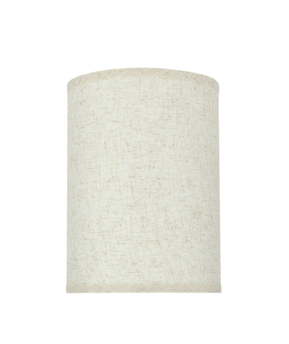 # 31030 Transitional Hardback Drum (Cylinder) Shape Spider Construction Lamp Shade in Flaxen, 8