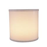 # 31058 Transitional Drum (Cylinder) Shaped Spider Construction Lamp Shade in White, 8" wide (8" x 8" x 8")
