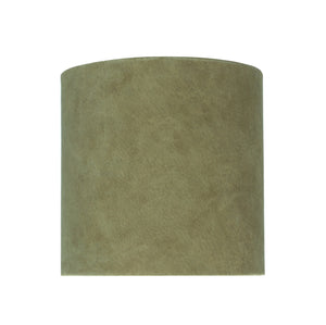 # 31060 Transitional Drum (Cylinder) Shaped Spider Construction Lamp Shade in Dark Khaki, 8" wide (8" x 8" x 8")