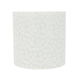 # 31065 Transitional Drum (Cylinder) Shaped Spider Construction Lamp Shade in White, 8" wide (8" x 8" x 8")
