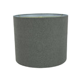# 31100 Transitional Drum (Cylinder) Shaped Spider Construction Lamp Shade in Grey, 12" wide (12" x 12" x 10")