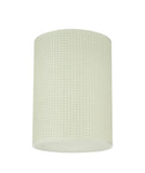 # 31123 Transitional Drum (Cylinder) Shaped Spider Construction Lamp Shade in Beige, 8" wide (8" x 8" x 11")