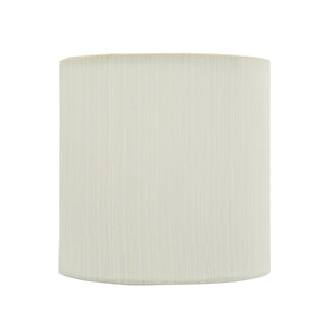 # 31192 Transitional Drum (Cylinder) Shaped Clip-On Construction Lamp Shade in Eggshell, 5" wide (5" x 5" x 5")
