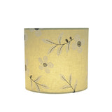 # 31197 Transitional Drum (Cylinder) Shaped Clip-On Construction Lamp Shade in Light Green, 5" wide (5" x 5" x 5")