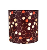 # 31232 Transitional Drum (Cylinder) Shaped Spider Construction Lamp Shade in Black, 8" wide (8" x 8" x 8")