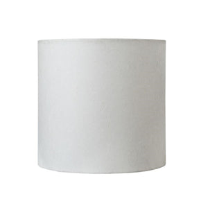# 31241 Transitional Drum (Cylinder) Shape Spider Construction Lamp Shade in White, 8" wide (8" x 8" x 8")