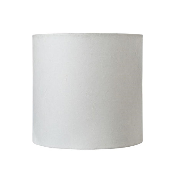 # 31241 Transitional Drum (Cylinder) Shape Spider Construction Lamp Shade in White, 8