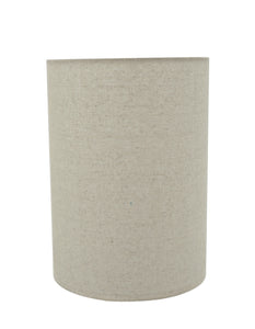 # 31260 Transitional Drum (Cylinder) Shaped Spider Construction Lamp Shade in Oatmeal, 8" wide (8" x 8" x 11")