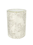 # 31280 Transitional Drum (Cylinder) Shape Spider Construction Lamp Shade in Off White, 8" wide (8" x 8" x 11")