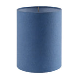 # 31287 Transitional Drum (Cylinder) Shape Spider Construction Lamp Shade in Blue, 8" wide (8" x 8" x 11")