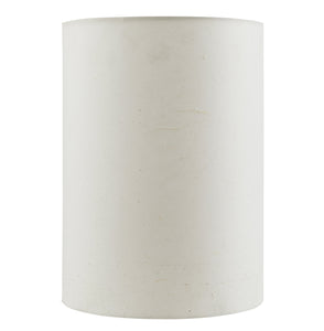 # 31290 Transitional Drum (Cylinder) Shape Spider Construction Lamp Shade in White, 8" wide (8" x 8" x 11")
