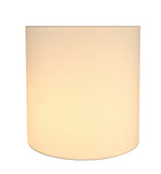 # 31312 Transitional Drum (Cylinder) Shape Spider Construction Lamp Shade in Off White, 10" wide (10" x 10" x 10")