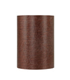 # 31402 Transitional Drum (Cylinder) Shape Spider Construction Lamp Shade in Brown, 8" wide (8" x 8" x 11")