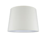 # 32012 Transitional Hardback Empire Shape Spider Construction Lamp Shade in Ivory Fabric, 14" wide (12" x 14" x 10")