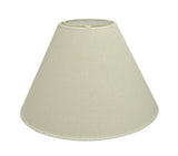 # 32023 Transitional Hardback Empire Shape Spider Construction Lamp Shade in Beige, 18" wide (7" x 18" x 12 1/2")