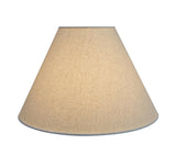 # 32023 Transitional Hardback Empire Shape Spider Construction Lamp Shade in Beige, 18" wide (7" x 18" x 12 1/2")