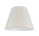 # 32029 Transitional Hardback Empire Shape Spider Construction Lamp Shade in Ivory Cotton Fabric, 9" wide (5" x 9" x 7")