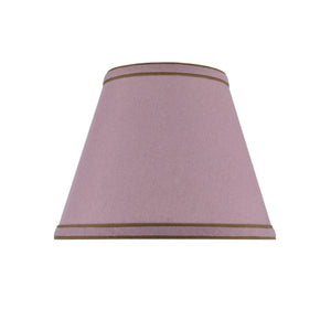 # 32041 Transitional Hardback Empire Shape Spider Construction Lamp Shade in Reddish Purple Fabric, 9" wide (5" x 9" x 7")