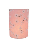 # 32132 Transitional Drum (Cylinder) Shape Spider Construction Lamp Shade in Pink, 8" wide (8" x 8" x 11")