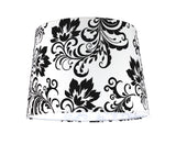 # 32141 Transitional Hardback Empire Shape Spider Construction Lamp Shade in Off White Fabric, 14" wide (12" x 14" x 10")