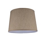 # 32142  Transitional Hardback Empire Shape Spider Construction Lamp Shade in Yellowish Brown, 14" wide (12" x 14" x 10")