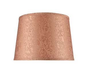 # 32144  Transitional Hardback Empire Shape Spider Construction Lamp Shade in Brown Fabric, 14" wide (12" x 14" x 10")