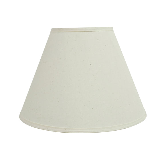 # 32153 Transitional Hardback Empire Shaped Spider Construction Lamp Shade in Off White, 15