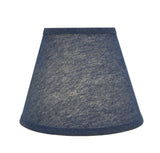 # 32177 Transitional Hardback Empire Shaped Spider Construction Lamp Shade in Washing Blue Denim, 9" wide (5" x 9" x 7")