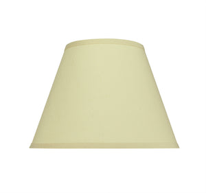 # 32186 Transitional Hardback Empire Shaped Spider Construction Lamp Shade in Off White, 13" wide (7" x 13" x 9 1/2")