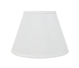 # 32188 Transitional Hardback Empire Shaped Spider Construction Lamp Shade in White, 13" wide (7" x 13" x 9 1/2")