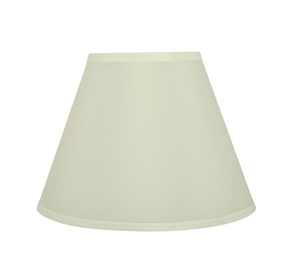 # 32195 Transitional Hardback Empire Shaped Spider Construction Lamp Shade in Off White, 12