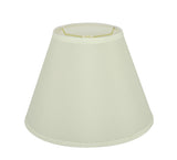 # 32195 Transitional Hardback Empire Shaped Spider Construction Lamp Shade in Off White, 12" wide (6" x 12" x 9")