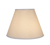 # 32195 Transitional Hardback Empire Shaped Spider Construction Lamp Shade in Off White, 12" wide (6" x 12" x 9")