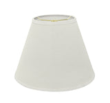 # 32197 Transitional Hardback Empire Shaped Spider Construction Lamp Shade in Off White, 12" wide (6" x 12" x 9")