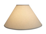 # 32204 Transitional Hardback Empire Shaped Spider Construction Lamp Shade in Off White, 19" wide (6" x 19" x 12")