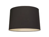 # 32242 Transitional Hardback Empire Shaped Spider Construction Lamp Shade in Black, 14" wide (13" x 14" x 9")