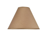 # 32266 Transitional Hardback Empire Shape Spider Construction Lamp Shade in Textured Khaki, 16" wide (6" x 16" x 12")