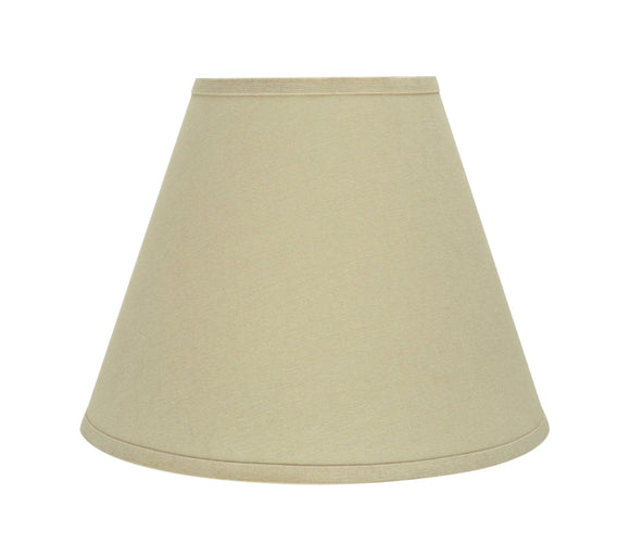# 32289 Transitional Hardback Empire Shaped Spider Construction Lamp Shade in Beige, 14