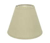 # 32289 Transitional Hardback Empire Shaped Spider Construction Lamp Shade in Beige, 14" wide (7" x 14" x 11")