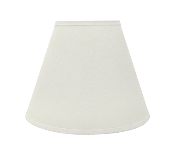 # 32290 Transitional Hardback Empire Shaped Spider Construction Lamp Shade in Off White, 14
