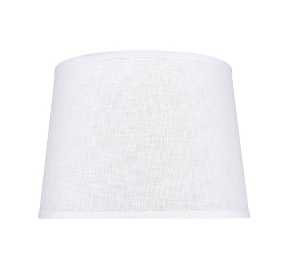 # 32309 Transitional Hardback Empire Shaped Spider Construction Lamp Shade in White, 14