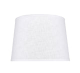 # 32309 Transitional Hardback Empire Shaped Spider Construction Lamp Shade in White, 14" wide (12" x 14" x 10")